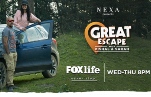 Sarah and Vishal Fox Life Great Escape